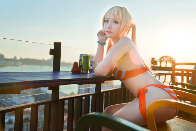 Fate/Grand Order 尼禄泳装cosplay