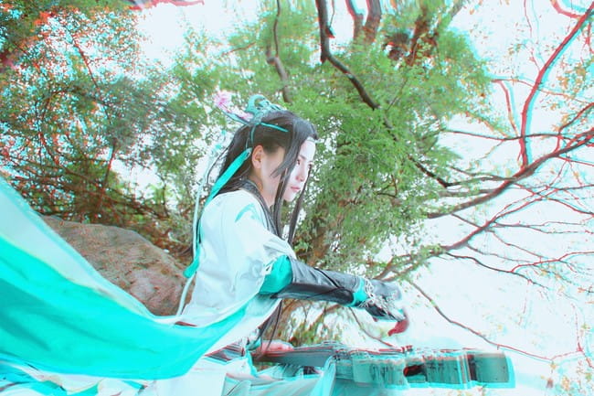 剑侠情缘网络版叁 长歌成男 古风 cosplay