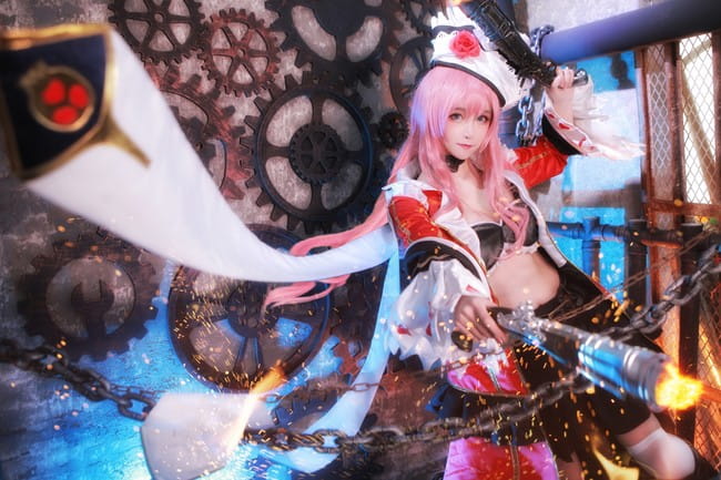 王者荣耀 加勒比虞姬 弱小 并非服从恐惧的理由 cosplay