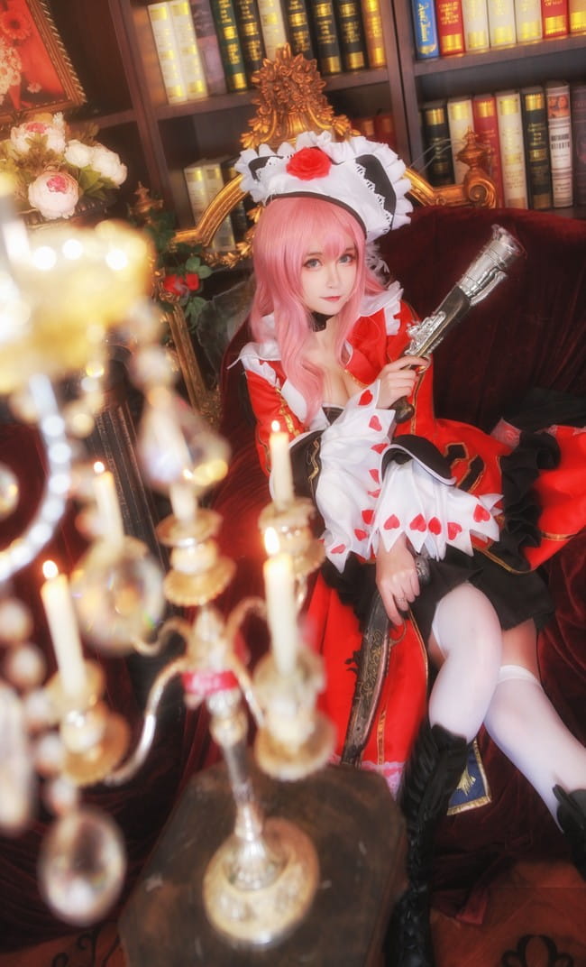 王者荣耀 加勒比虞姬 弱小 并非服从恐惧的理由 cosplay