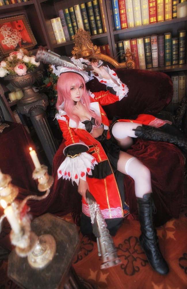 王者荣耀 加勒比虞姬 弱小 并非服从恐惧的理由 cosplay