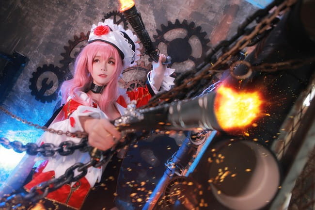 王者荣耀 加勒比虞姬 弱小 并非服从恐惧的理由 cosplay