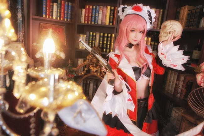 王者荣耀 加勒比虞姬 弱小 并非服从恐惧的理由 cosplay