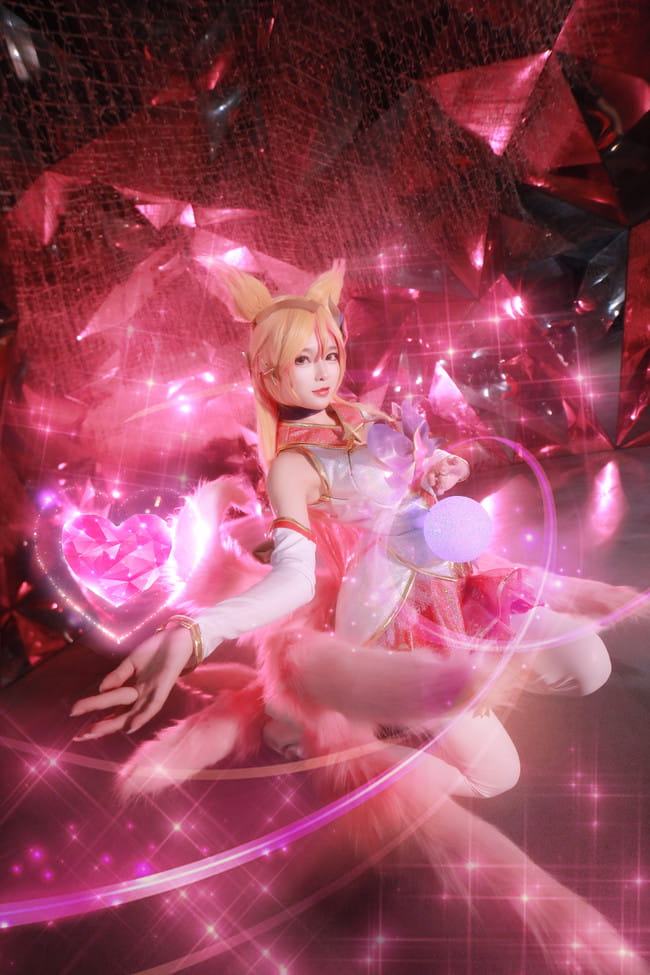 英雄联盟 阿狸 星之守护者 九尾妖狐阿狸 cosplay