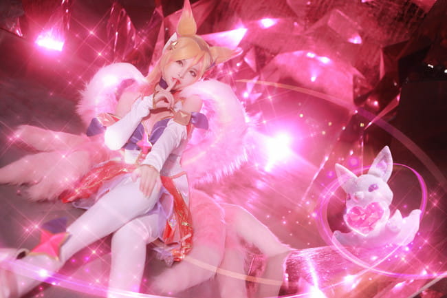 英雄联盟 阿狸 星之守护者 九尾妖狐阿狸 cosplay