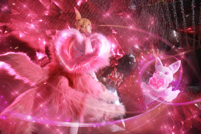 英雄联盟 阿狸 星之守护者 九尾妖狐阿狸 cosplay