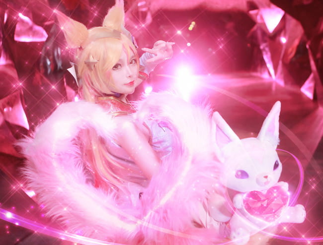英雄联盟 阿狸 星之守护者 九尾妖狐阿狸 cosplay