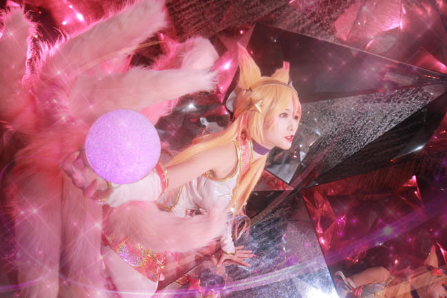 英雄联盟 阿狸 星之守护者 九尾妖狐阿狸 cosplay