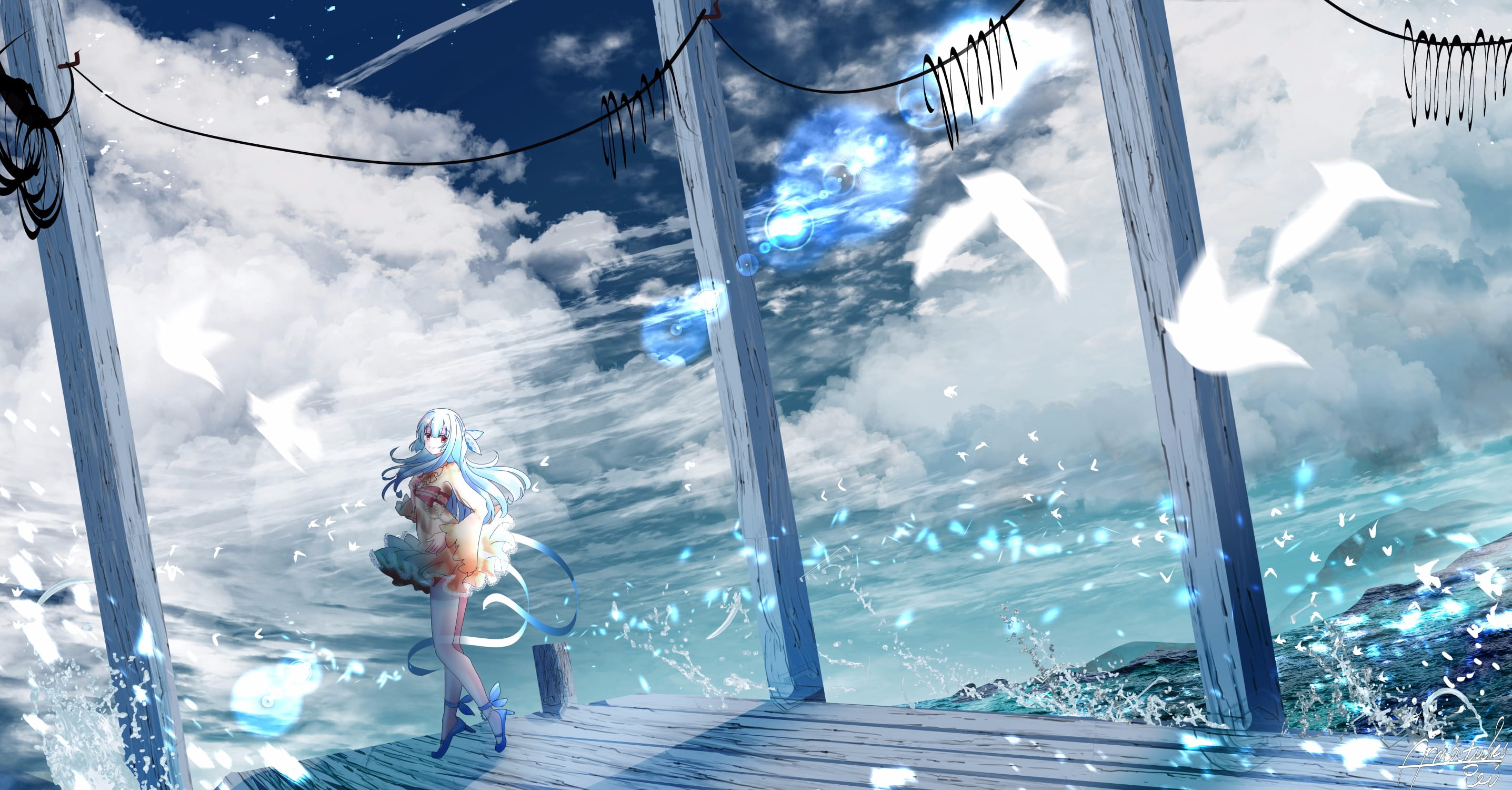 阳光微蓝 动漫壁纸20180326期(1)