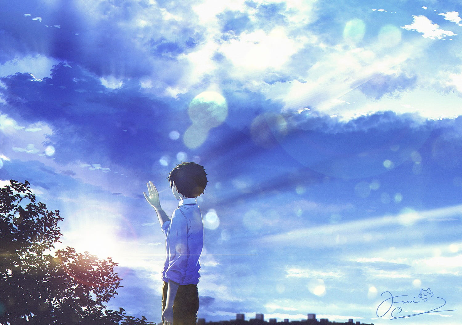 阳光微蓝 动漫壁纸20180326期(1)