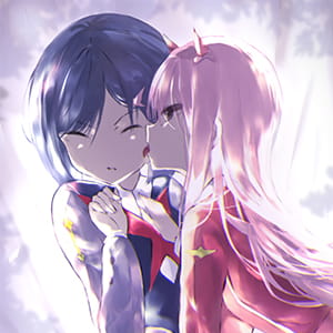 DARLING in the FRANXX 015 二次元女生头像