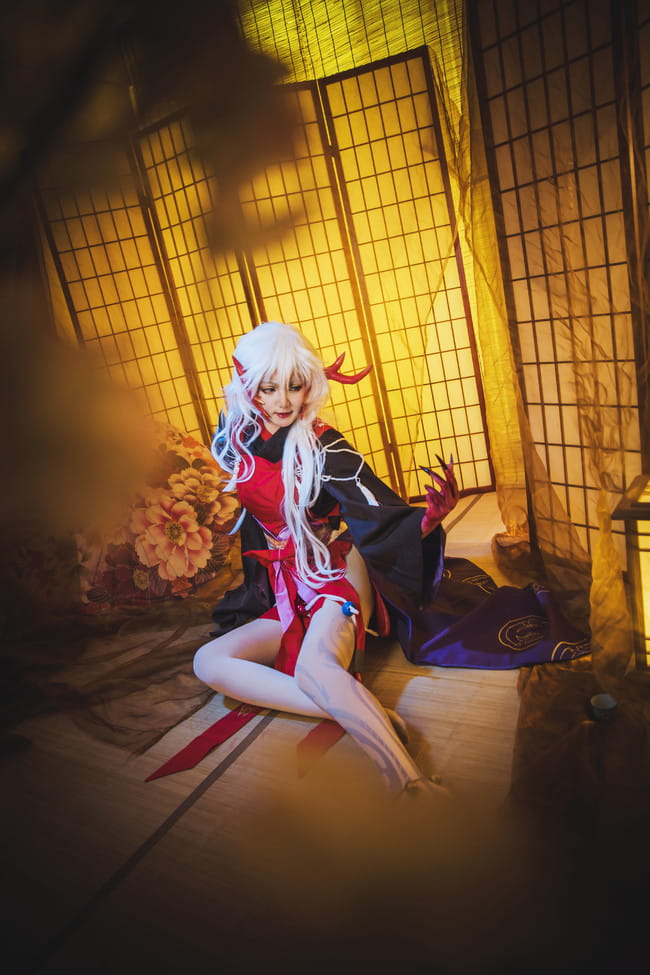 阴阳师 茨木童子 酒吞童子 cosplay