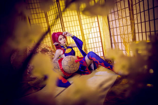 阴阳师 茨木童子 酒吞童子 cosplay