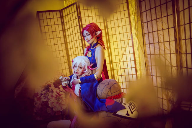 阴阳师 茨木童子 酒吞童子 cosplay