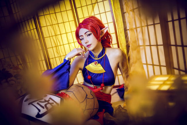 阴阳师 茨木童子 酒吞童子 cosplay