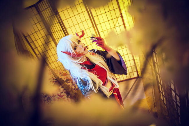 阴阳师 茨木童子 酒吞童子 cosplay