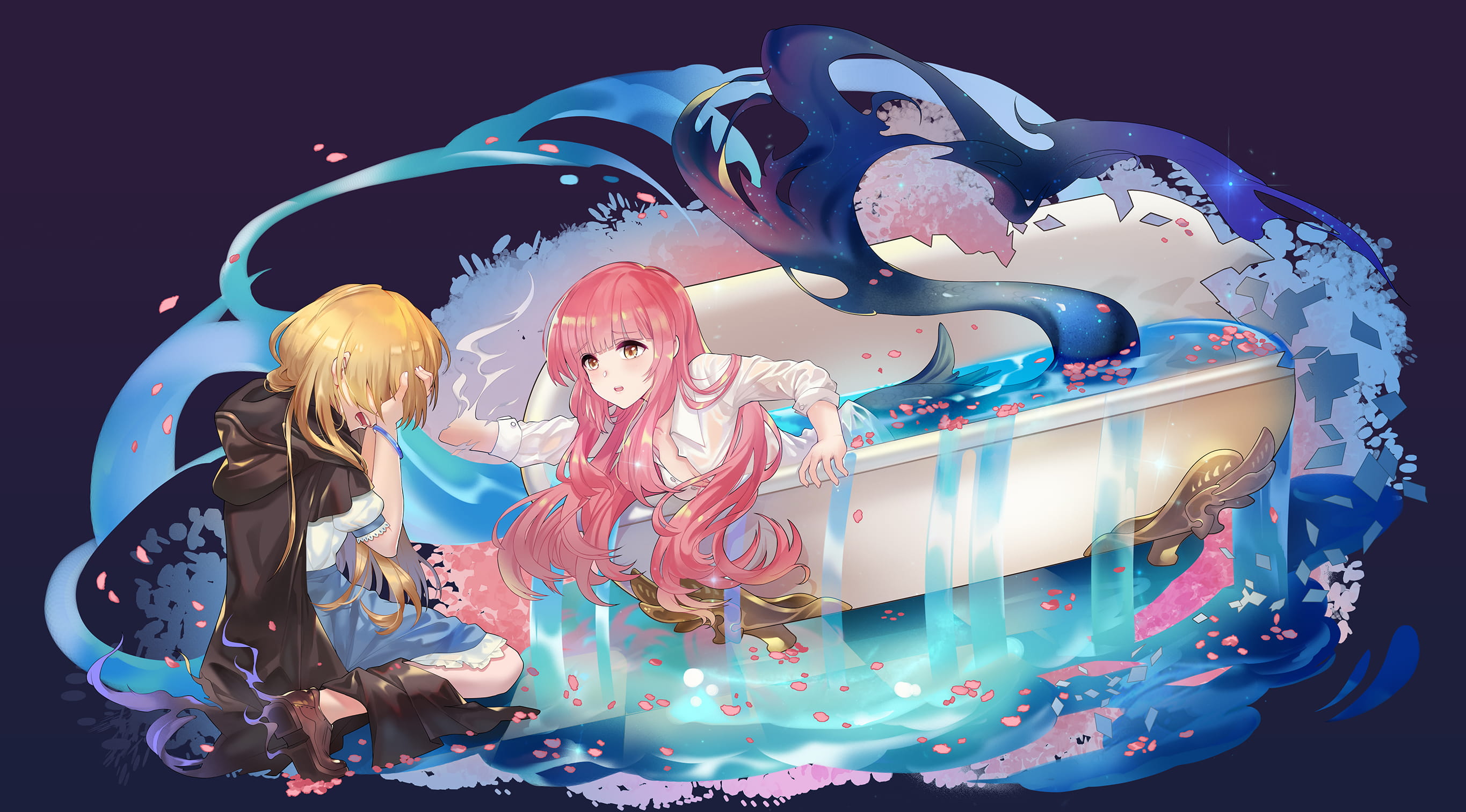 一个像夏天一个像秋天 动漫壁纸20180330期(1)