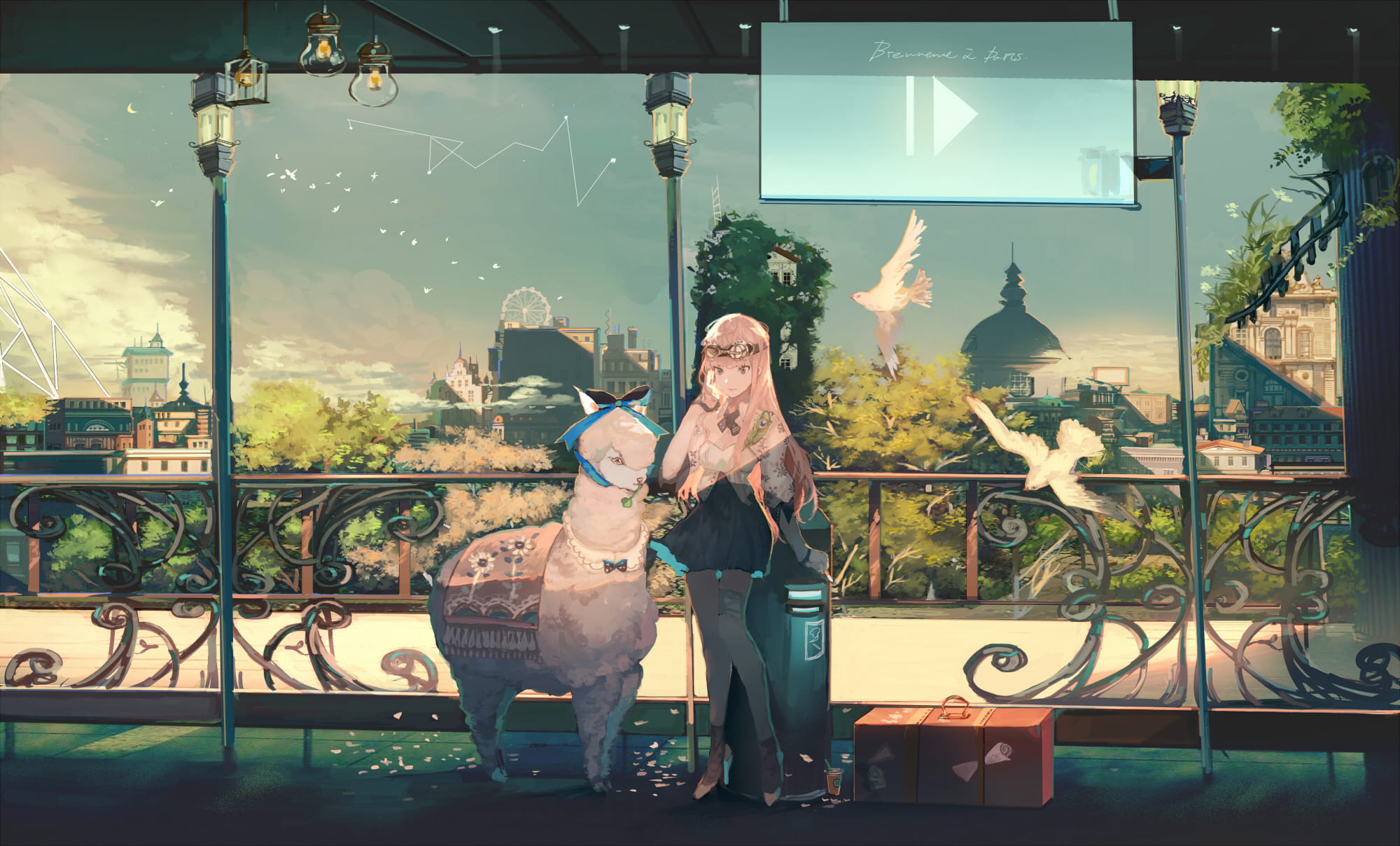 一个像夏天一个像秋天 动漫壁纸20180330期(1)