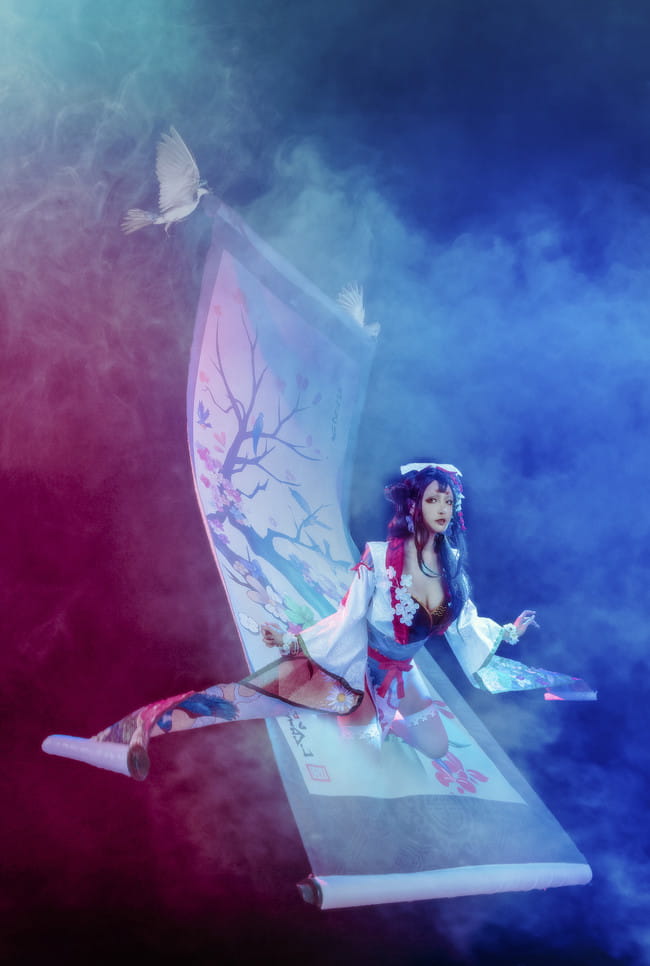 【阴阳师手游】花鸟卷 cosplay