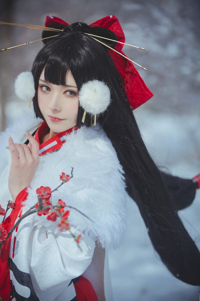 阴阳师 决战!平安京 雪女 cosplay
