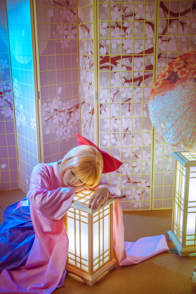 木之本樱 赏樱 生日贺片 cosplay