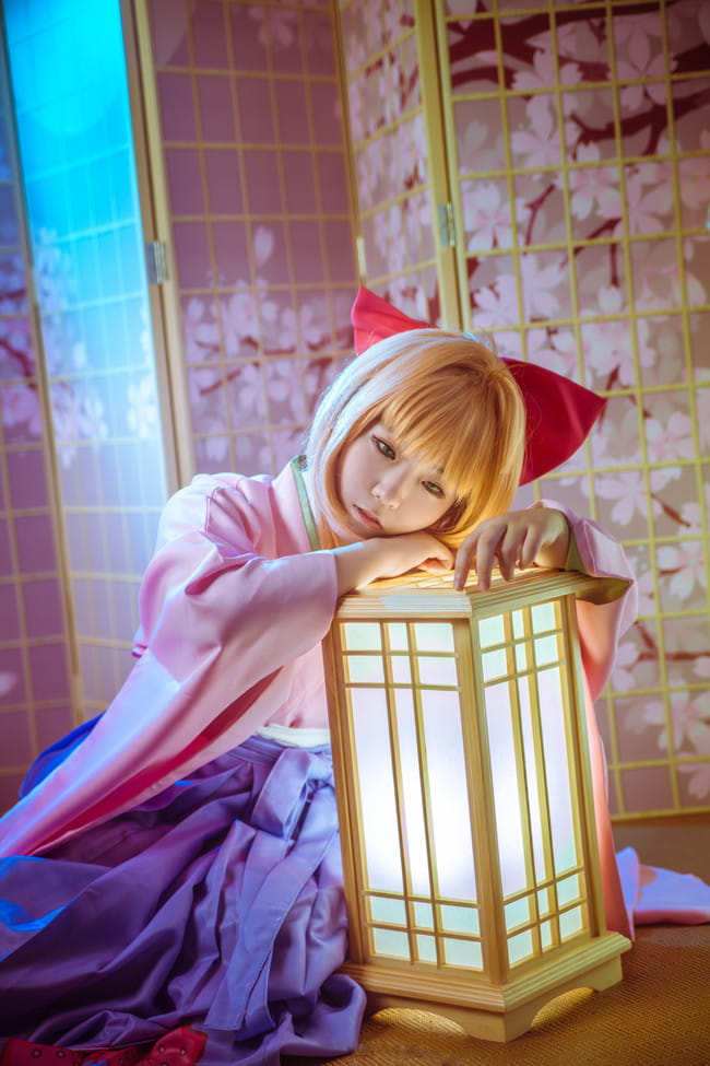 木之本樱 赏樱 生日贺片 cosplay