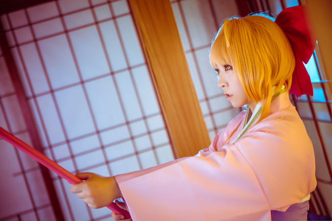 木之本樱 赏樱 生日贺片 cosplay