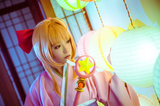 木之本樱 赏樱 生日贺片 cosplay