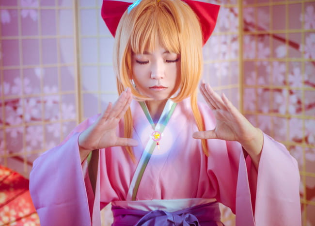 木之本樱 赏樱 生日贺片 cosplay