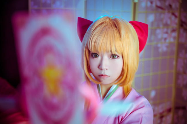 木之本樱 赏樱 生日贺片 cosplay