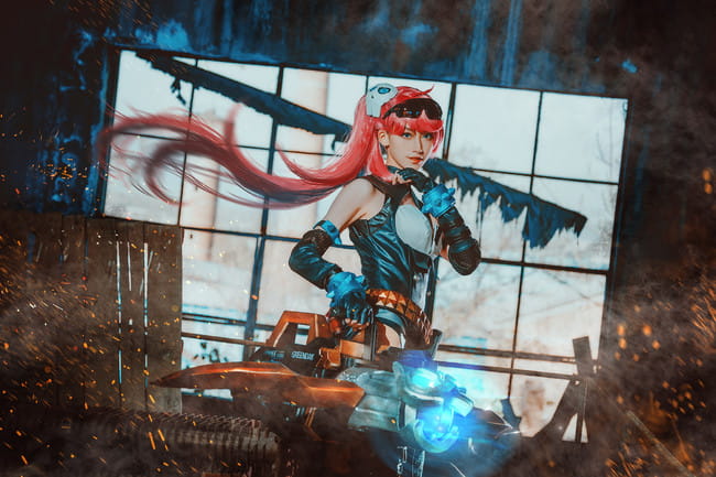 王者荣耀 孙尚香 杀手不太冷 cosplay