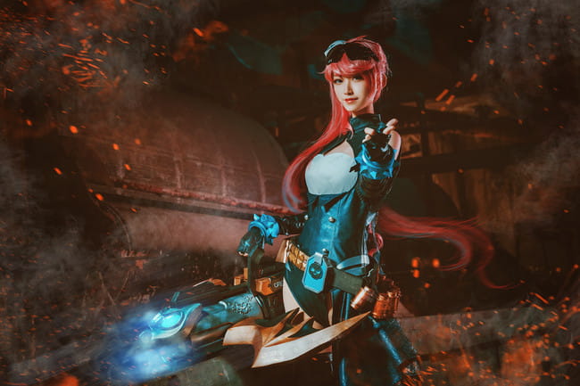 王者荣耀 孙尚香 杀手不太冷 cosplay