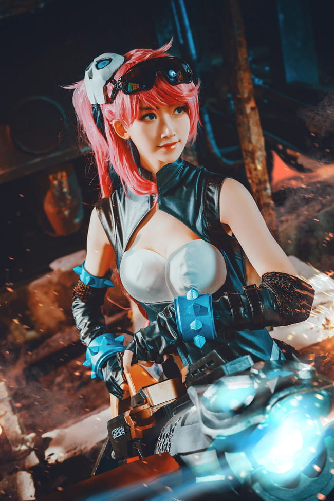 王者荣耀 孙尚香 杀手不太冷 cosplay