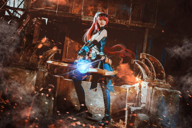 王者荣耀 孙尚香 杀手不太冷 cosplay