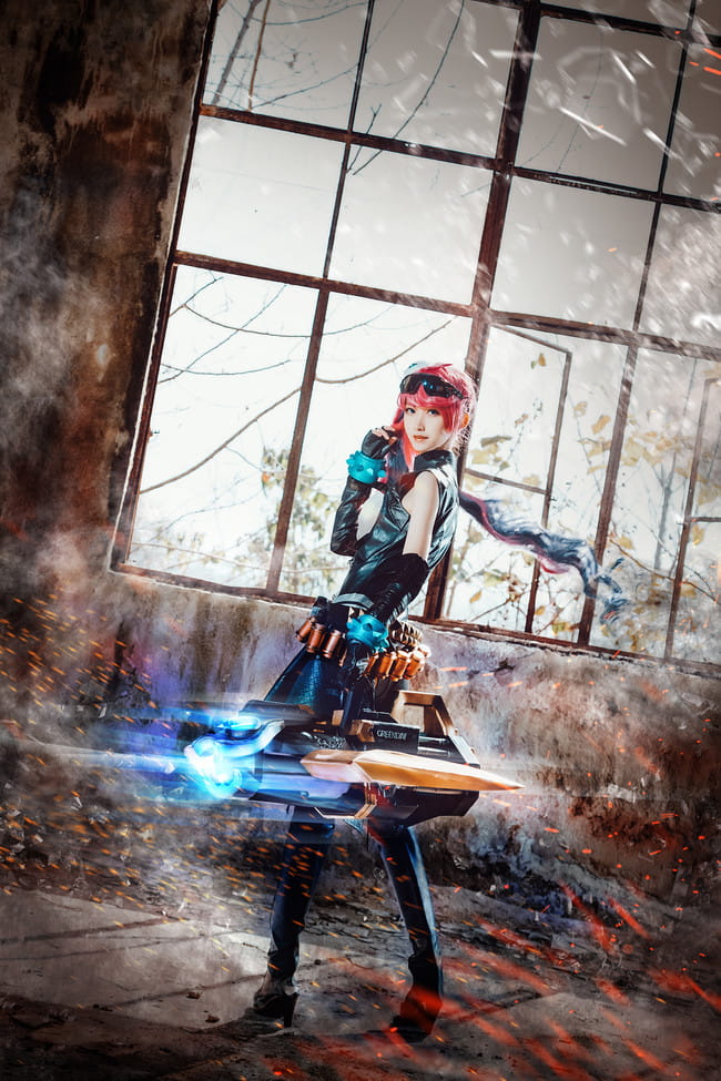 王者荣耀 孙尚香 杀手不太冷 cosplay