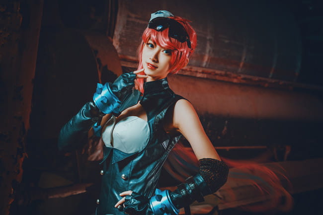 王者荣耀 孙尚香 杀手不太冷 cosplay