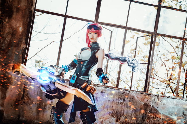 王者荣耀 孙尚香 杀手不太冷 cosplay