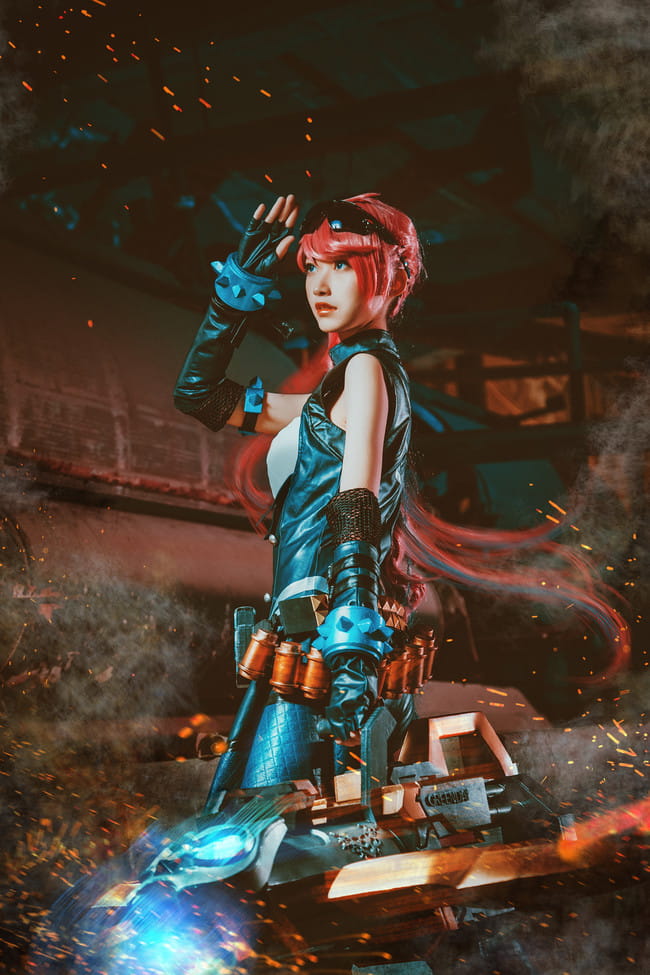 王者荣耀 孙尚香 杀手不太冷 cosplay