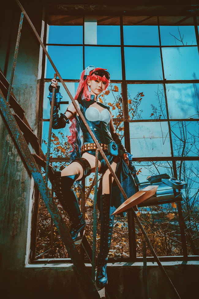 王者荣耀 孙尚香 杀手不太冷 cosplay