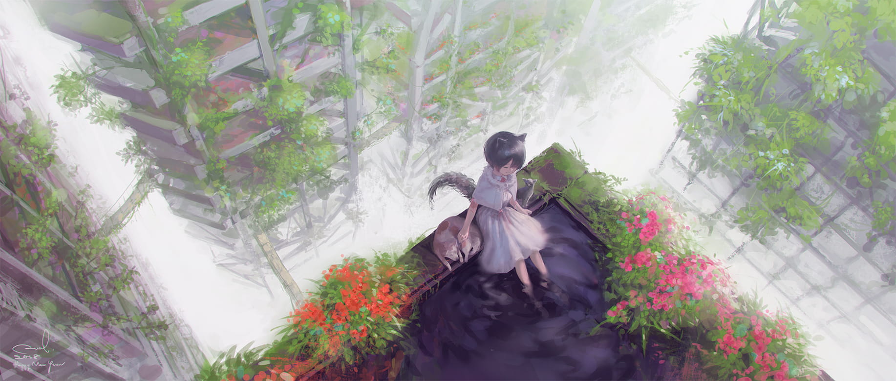 最美人间四月天 动漫壁纸20180402期(1)