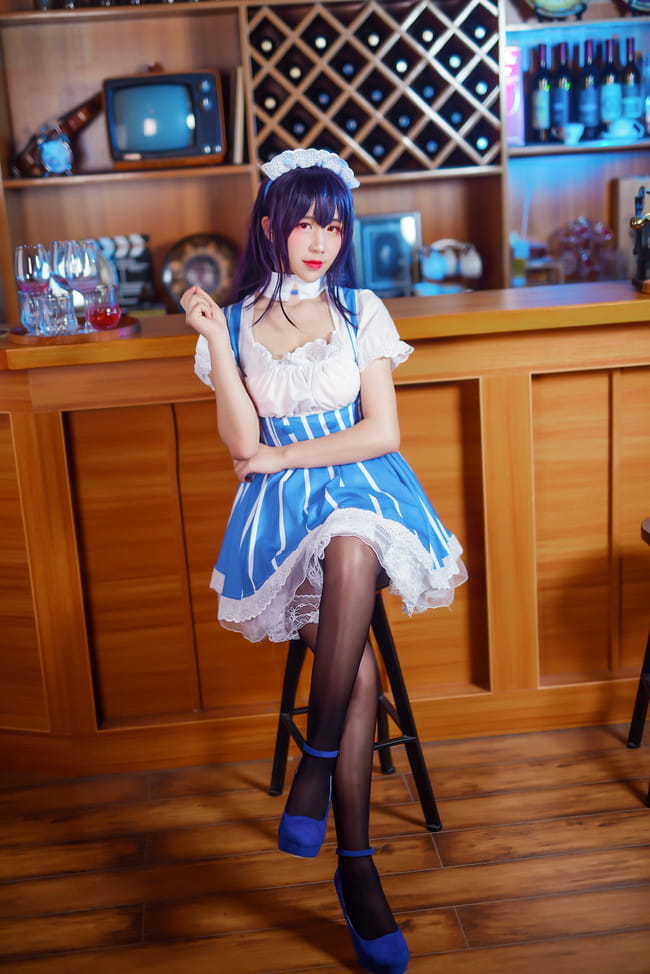 霞之丘诗羽女仆正片