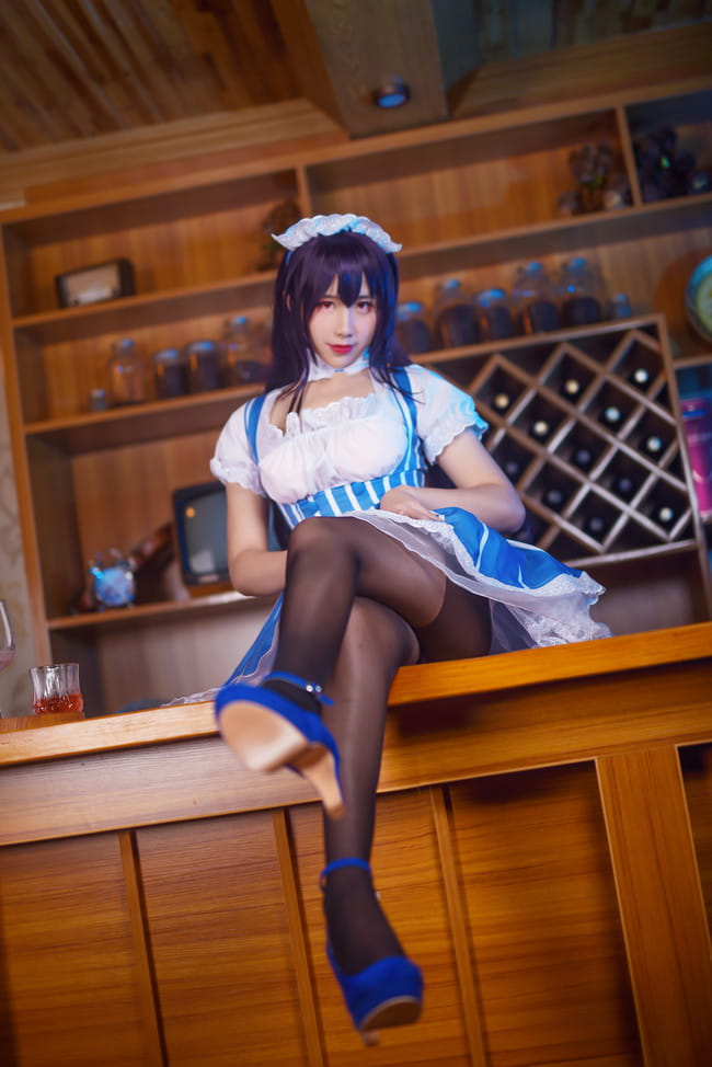 霞之丘诗羽女仆正片