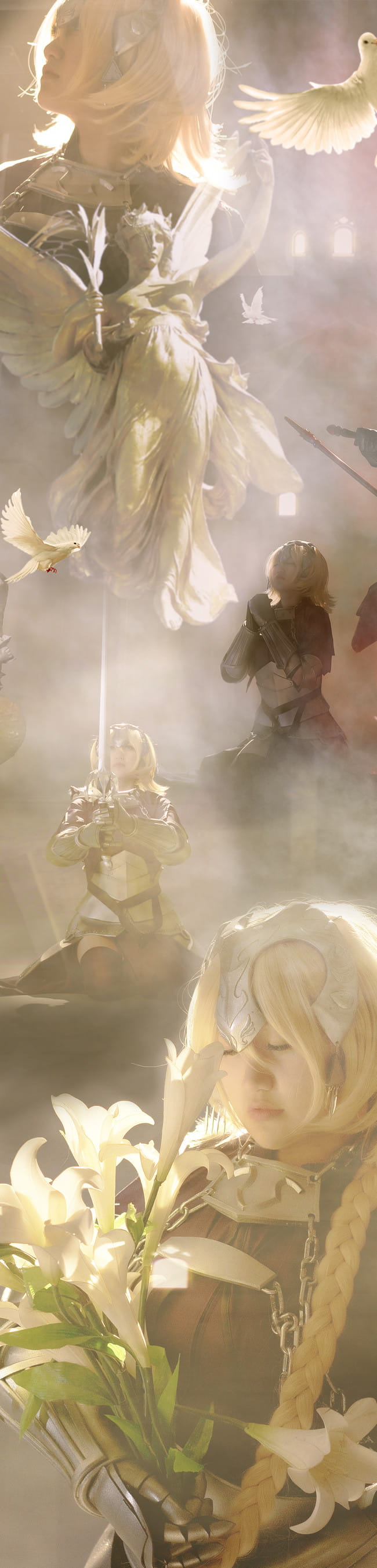 我原本就不喜欢争斗，但也不是畏惧浴血的胆小鬼。