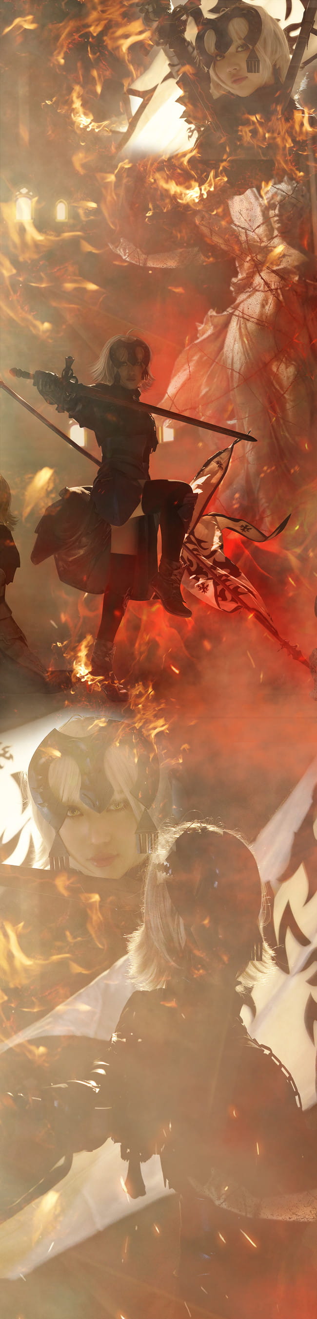 我原本就不喜欢争斗，但也不是畏惧浴血的胆小鬼。