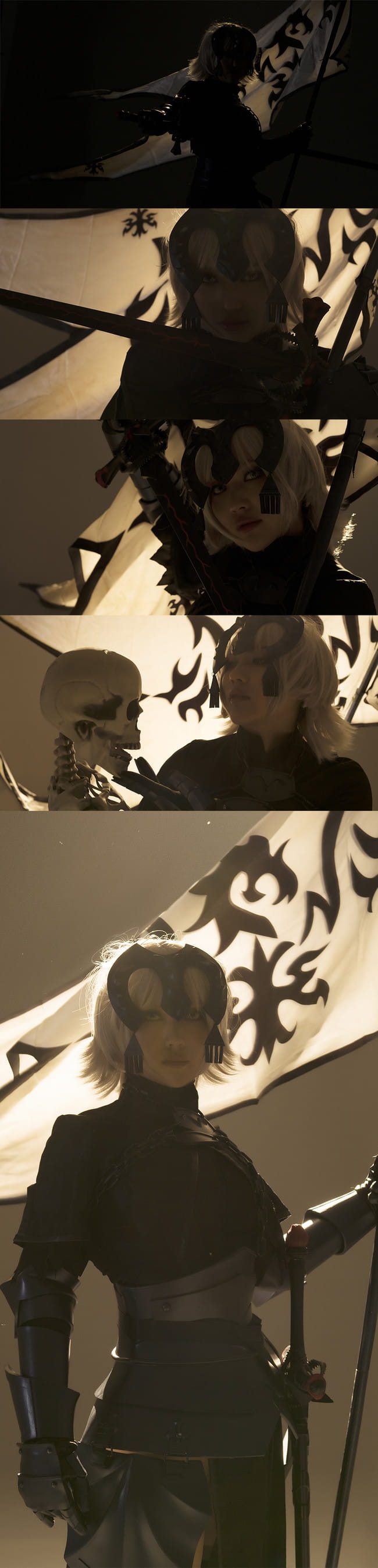 我原本就不喜欢争斗，但也不是畏惧浴血的胆小鬼。