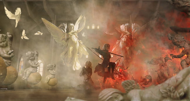 我原本就不喜欢争斗，但也不是畏惧浴血的胆小鬼。