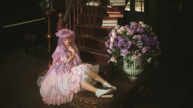 东方Project 帕秋莉 諾蕾姬 cosplay