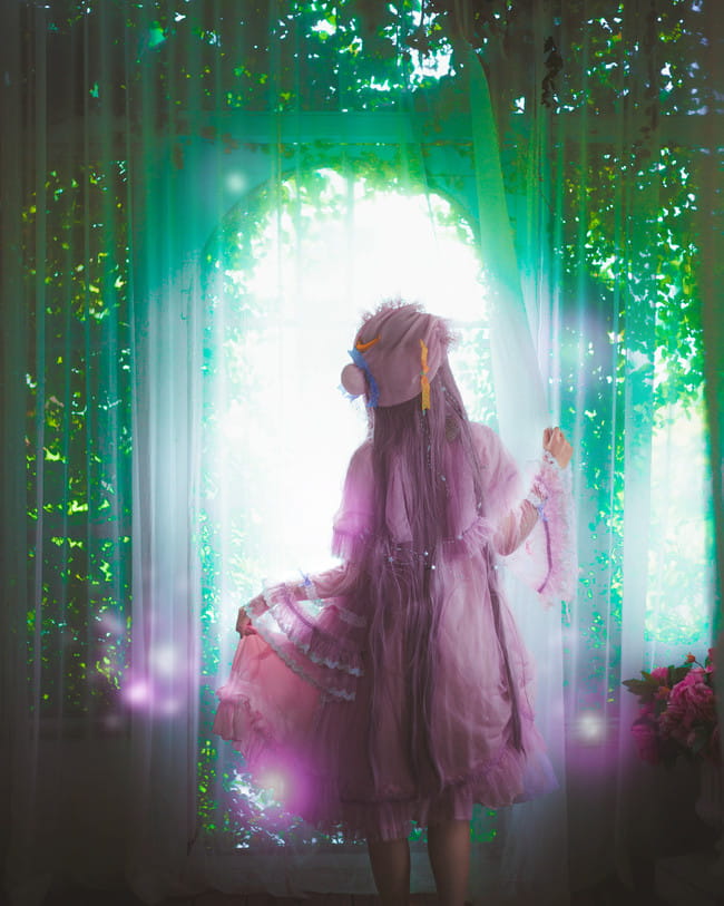 东方Project 帕秋莉 諾蕾姬 cosplay