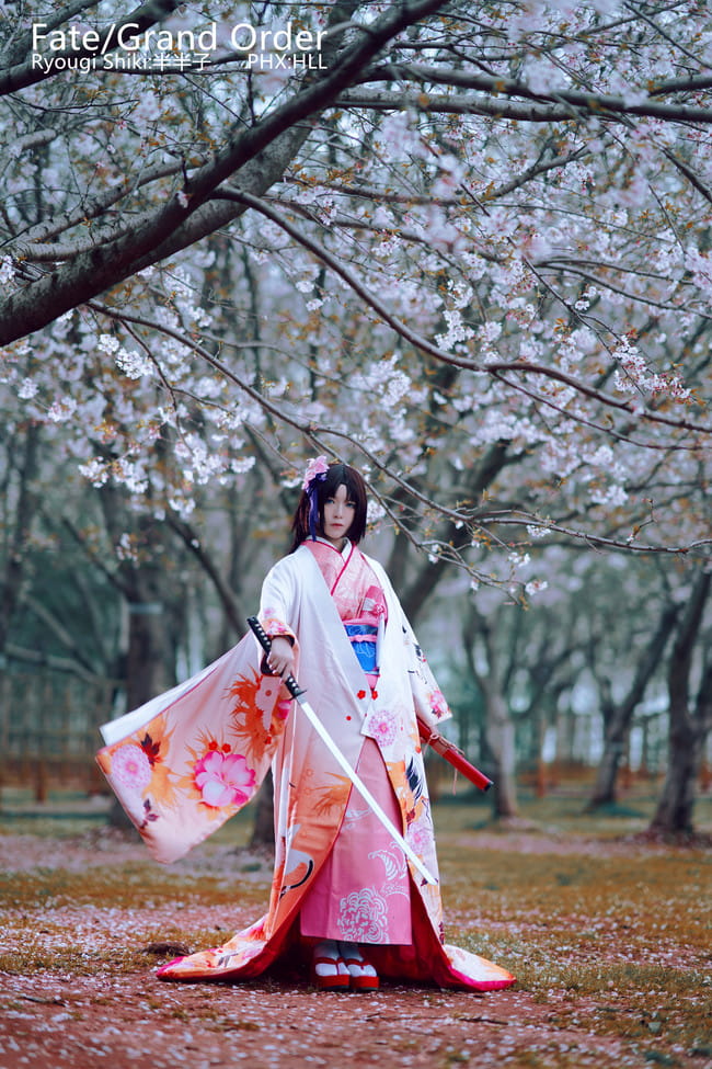 Fate/GrandOrder 两仪式 cosplay