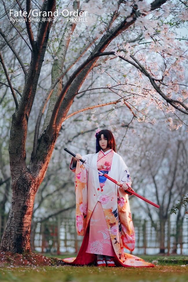 Fate/GrandOrder 两仪式 cosplay